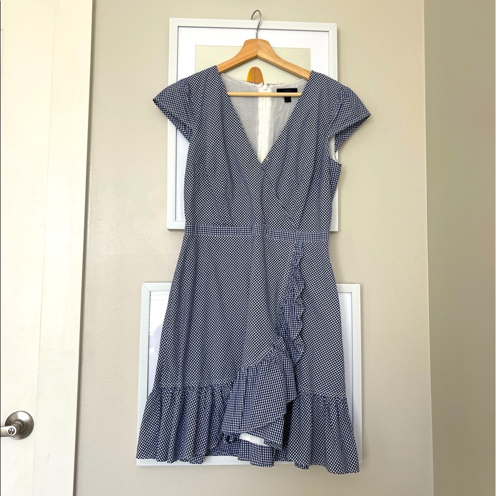 JCrew Gingham Dress